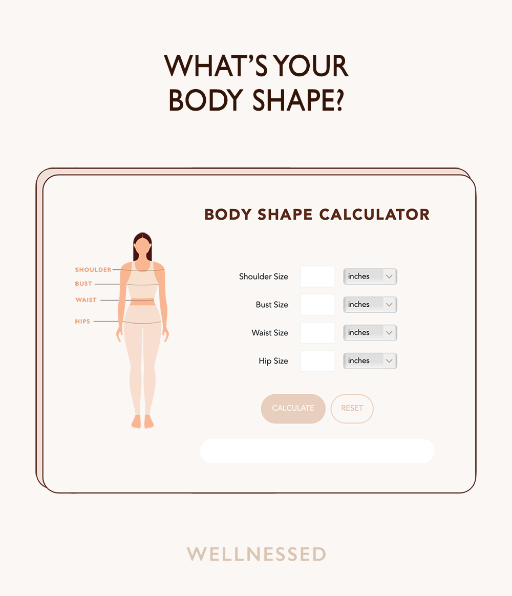 My body measurements are 34, 26, and 35. What is my body shape