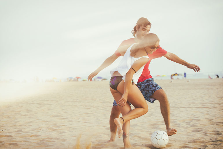 Fun calorie-burning activities to do at the beach