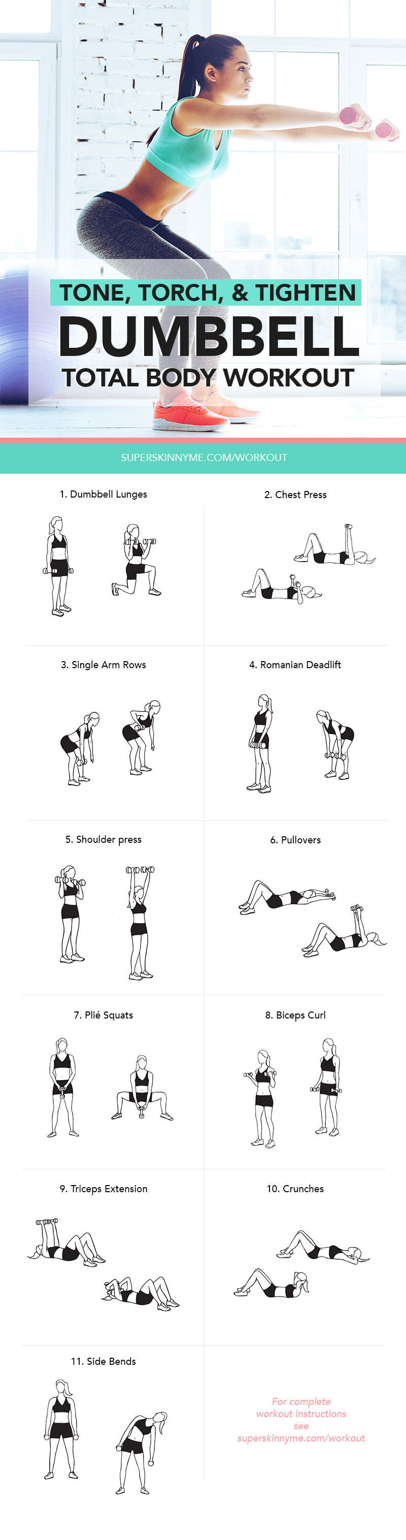Printable Full Body Dumbbell Workout