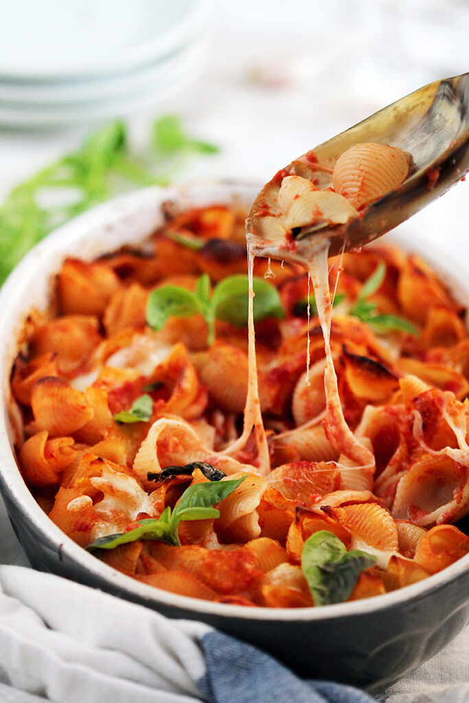 Easy Vegetable Baked Pasta with Basil How to Make Pasta Bake