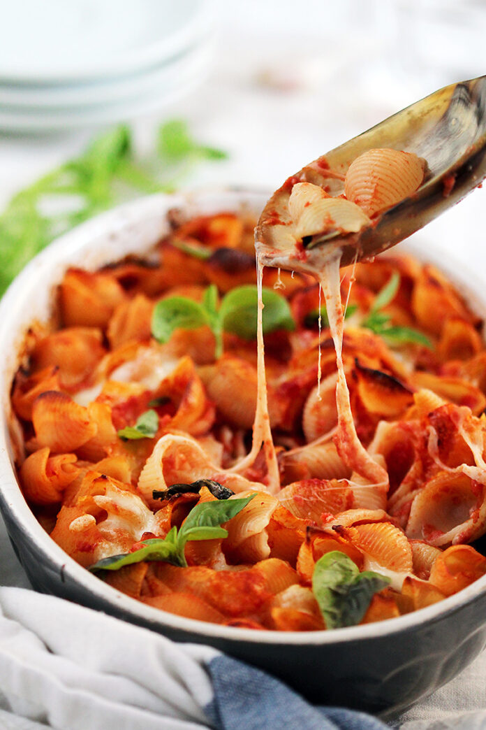 Easy Vegetable Baked Pasta with Basil How to Make Pasta Bake