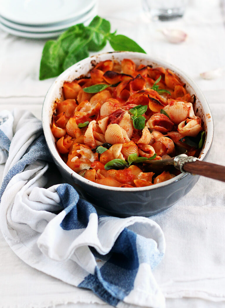 Easy Vegetable Baked Pasta with Basil How to Make Pasta Bake