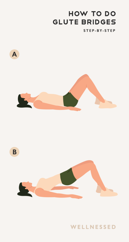 How to Do a Glute Bridge | Illustrated Exercise Guide